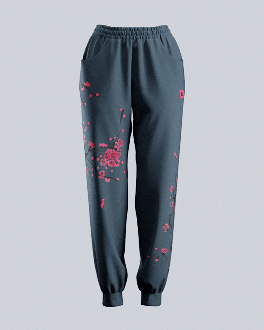 3D Feminine Jogger Mockup
